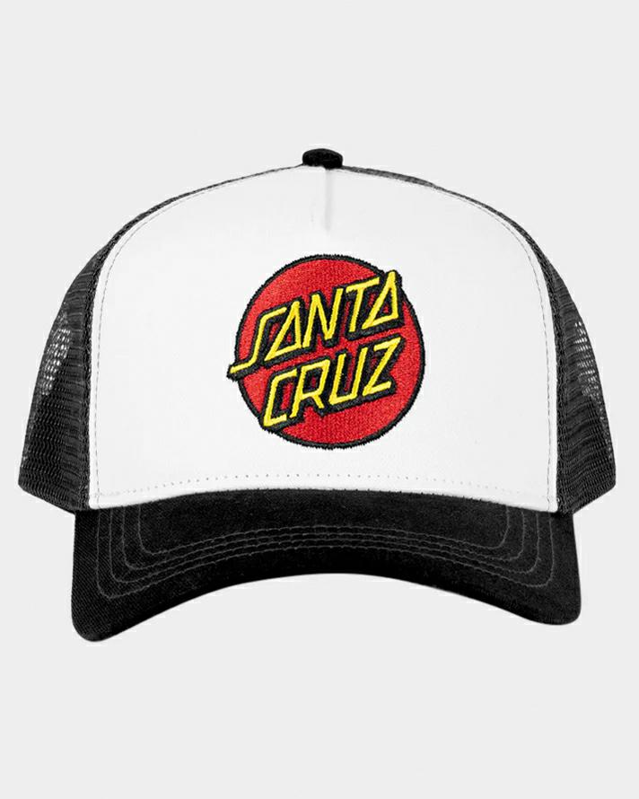 Santa Cruz Skateboards Classic Dot Patch Cap White. Santa Cruz Skateboards Hats & Caps in Boys Hats & Caps & Boys Headwear. Code: SB123-HW01