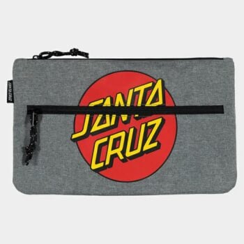 Santa Cruz Skateboards Classic Dot Pencil Case Grey Marle. Santa Cruz Skateboards Pencil Cases in Boys Pencil Cases & Boys Accessories. Code: SB123-SG01