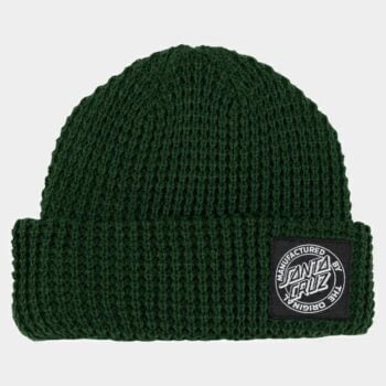 Santa Cruz Skateboards Mfg Dot Waffle Beanie Dark Green. Santa Cruz Skateboards Beanies And Scarves in Boys Beanies And Scarves & Boys Headwear. Code: SB124-HW12