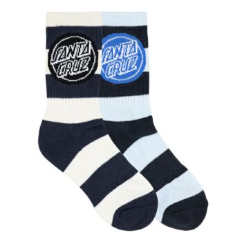 Santa Cruz Skateboards Reverse Dot Crew Sock 2 P Dark Blue Stripe. Santa Cruz Skateboards Socks, Underwear, Pyjamas in Boys Socks, Underwear, Pyjamas & Boys Footwear. Code: SB126-SO06
