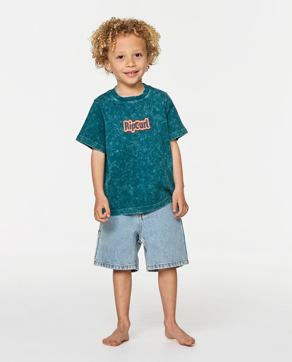 Rip Curl Paddle Out Wash Tee-boy Blue Green. Rip Curl Tees in Toddlers Tees & Toddlers T-shirts & Singlets. Code: 03CTTE