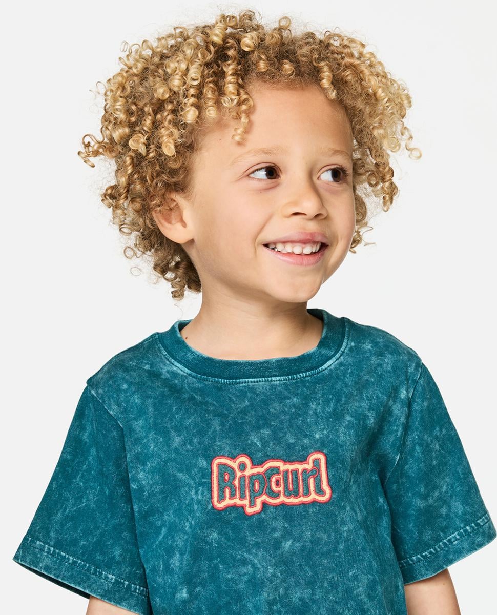 Rip Curl Paddle Out Wash Tee-boy Blue Green. Rip Curl Tees in Toddlers Tees & Toddlers T-shirts & Singlets. Code: 03CTTE