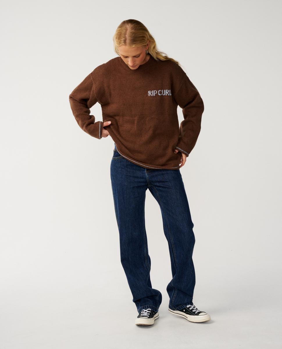 Rip Curl Sg Sparrow Knit Chocolate. Rip Curl Knitwears in Womens Knitwears & Womens Jackets, Jumpers & Knits. Code: 047WKN