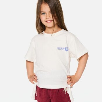 Rip Curl Surf Puff Standard Tee -g Bone/blue. Rip Curl Tees in Toddler Girls Tees & Toddler Girls T-shirts & Singlets. Code: 04EJTE
