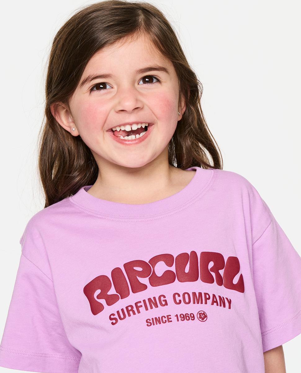 Rip Curl Surf Puff Standard Tee -g Bright Lilac. Rip Curl Tees in Toddler Girls Tees & Toddler Girls T-shirts & Singlets. Code: 04EJTE
