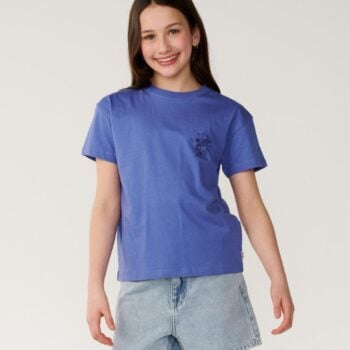 Rip Curl Koala Grip Tee-girl Bleached Blue. Rip Curl Tees in Girls Tees & Girls T-shirts & Singlets. Code: 04UGTE