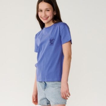 Rip Curl Koala Grip Tee-girl Bleached Blue. Rip Curl Tees in Girls Tees & Girls T-shirts & Singlets. Code: 04UGTE