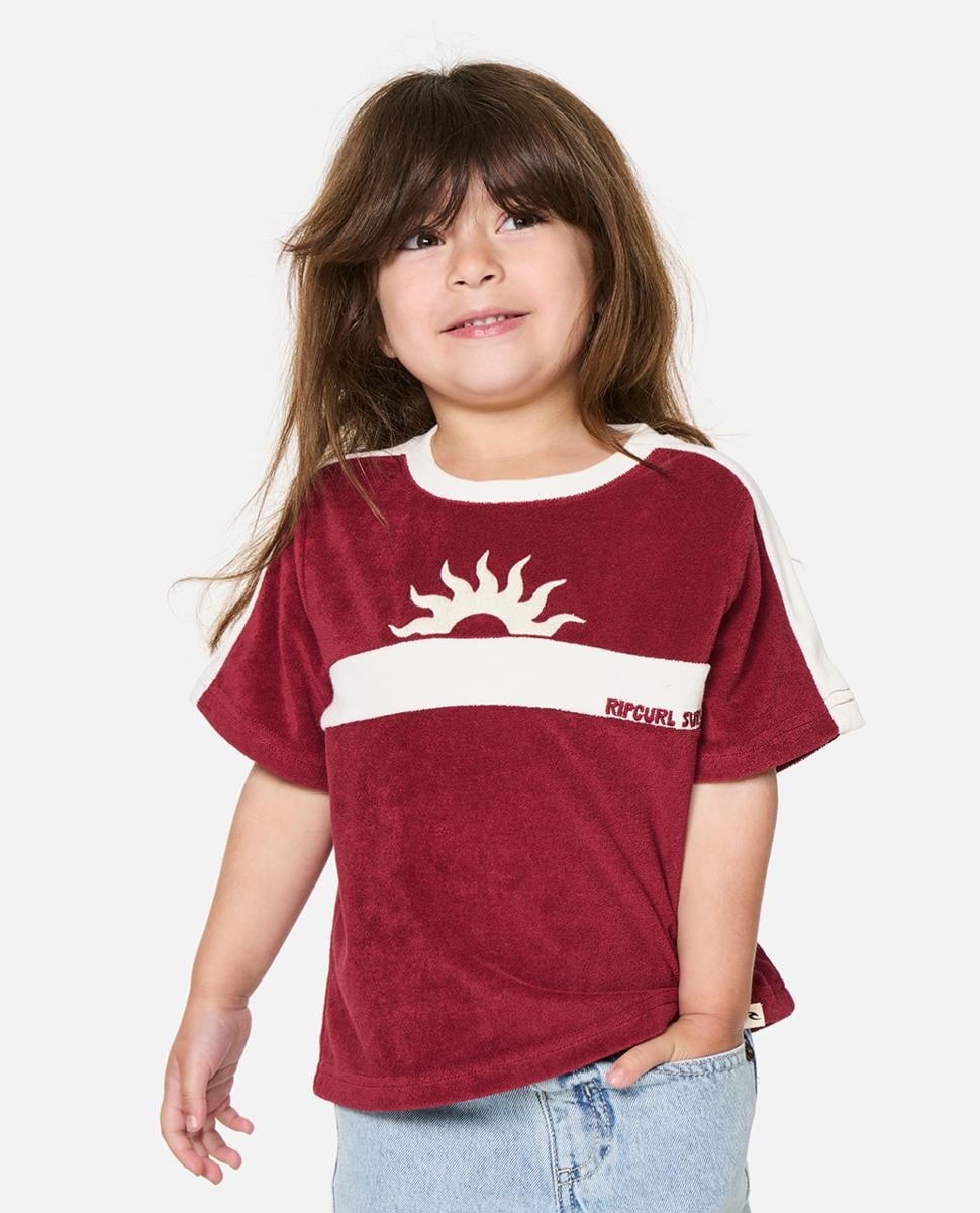 Rip Curl Road Trip Terry Tee - Gir Plum. Rip Curl Tees in Toddlers Tees & Toddlers T-shirts & Singlets. Code: 05AJTE