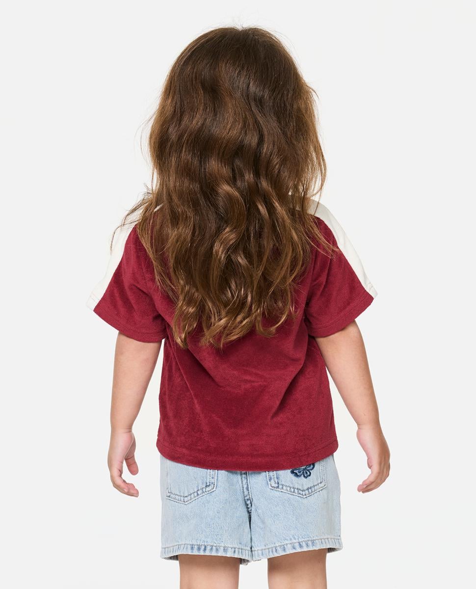 Rip Curl Road Trip Terry Tee - Gir Plum. Rip Curl Tees in Toddlers Tees & Toddlers T-shirts & Singlets. Code: 05AJTE