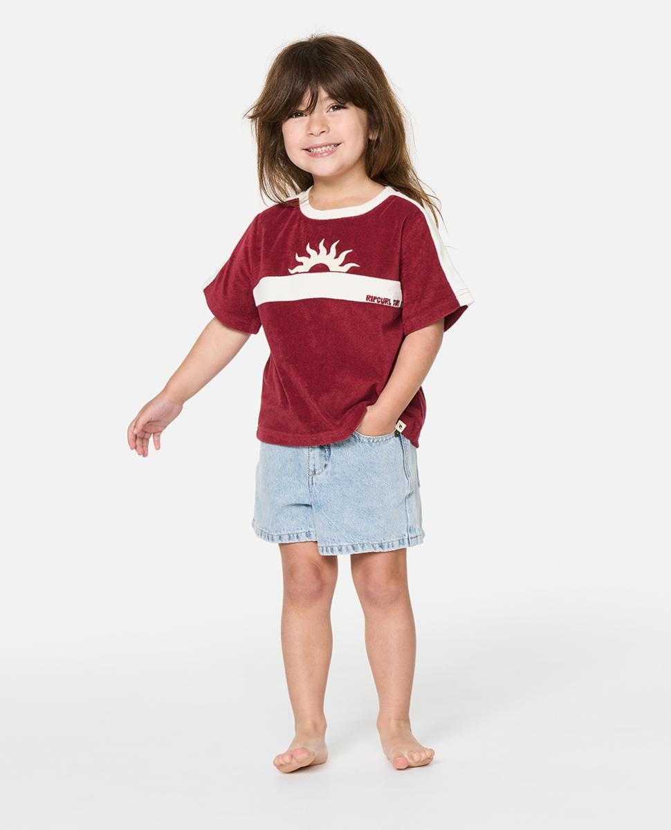 Rip Curl Road Trip Terry Tee - Gir Plum. Rip Curl Tees in Toddlers Tees & Toddlers T-shirts & Singlets. Code: 05AJTE