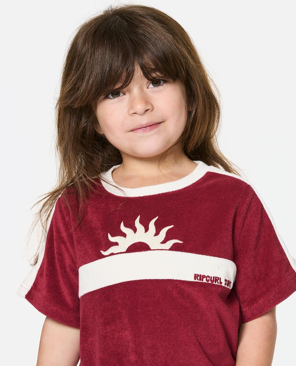 Rip Curl Road Trip Terry Tee - Gir Plum. Rip Curl Tees in Toddlers Tees & Toddlers T-shirts & Singlets. Code: 05AJTE