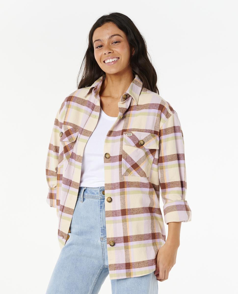 Rip Curl Cala Nights Flannel Multi. Rip Curl Shirts - Long Sleeve in Womens Shirts - Long Sleeve & Womens Shirts. Code: 05SWSH