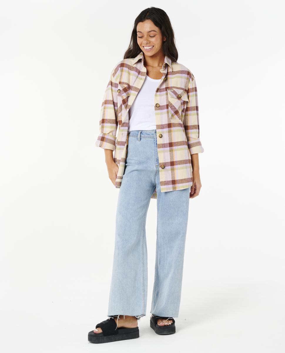 Rip Curl Cala Nights Flannel Multi. Rip Curl Shirts - Long Sleeve in Womens Shirts - Long Sleeve & Womens Shirts. Code: 05SWSH