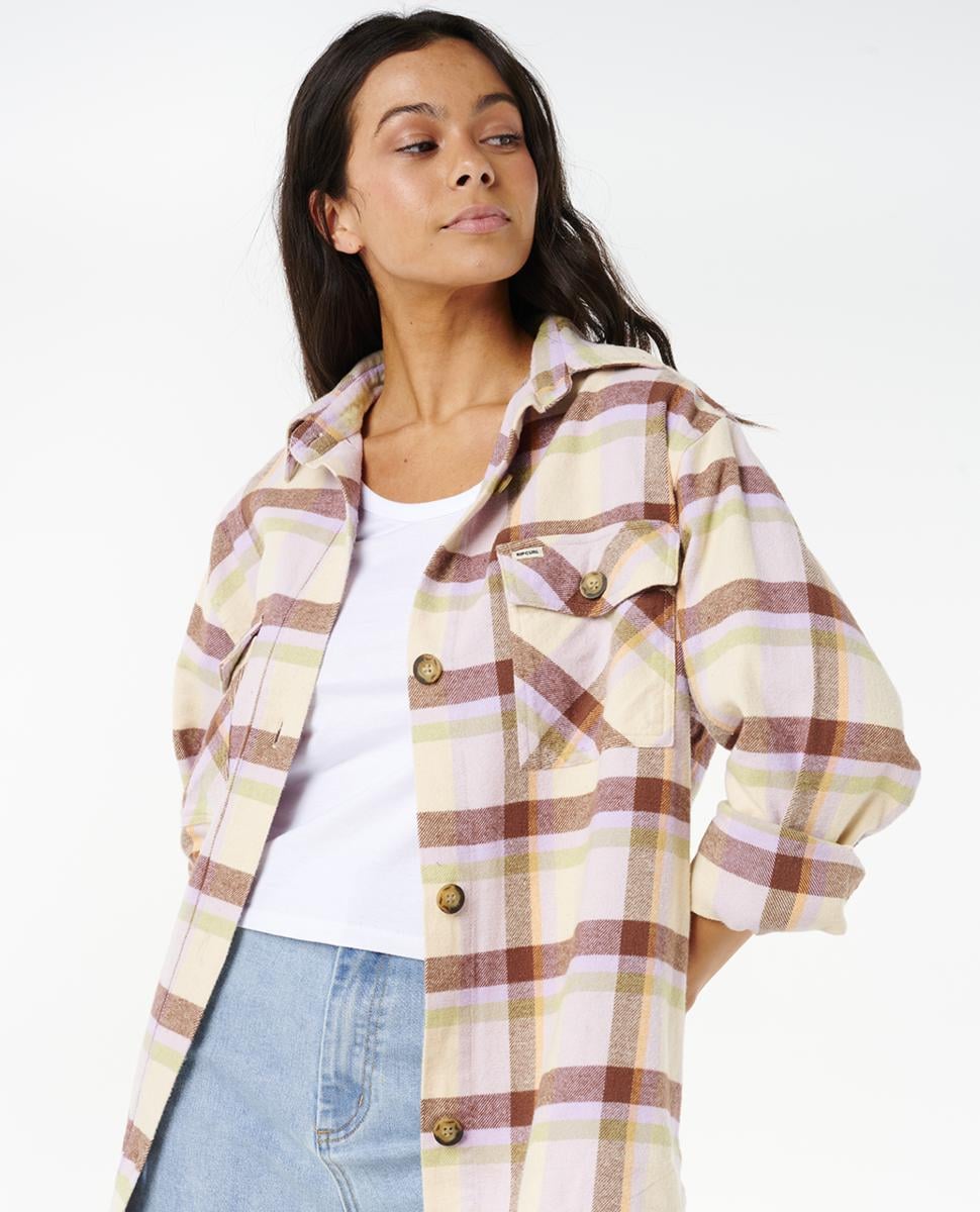 Rip Curl Cala Nights Flannel Multi. Rip Curl Shirts - Long Sleeve in Womens Shirts - Long Sleeve & Womens Shirts. Code: 05SWSH