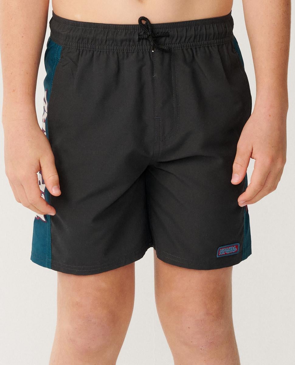 Rip Curl Surf Shack Panel Volley-b Washed Black. Rip Curl Boardshorts - Elastic Waist in Boys Boardshorts - Elastic Waist & Boys Shorts. Code: 068BBO