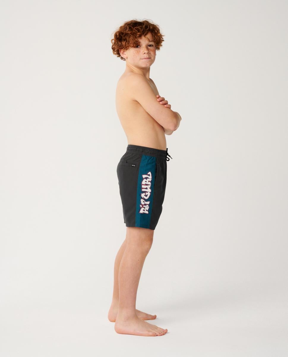 Rip Curl Surf Shack Panel Volley-b Washed Black. Rip Curl Boardshorts - Elastic Waist in Boys Boardshorts - Elastic Waist & Boys Shorts. Code: 068BBO