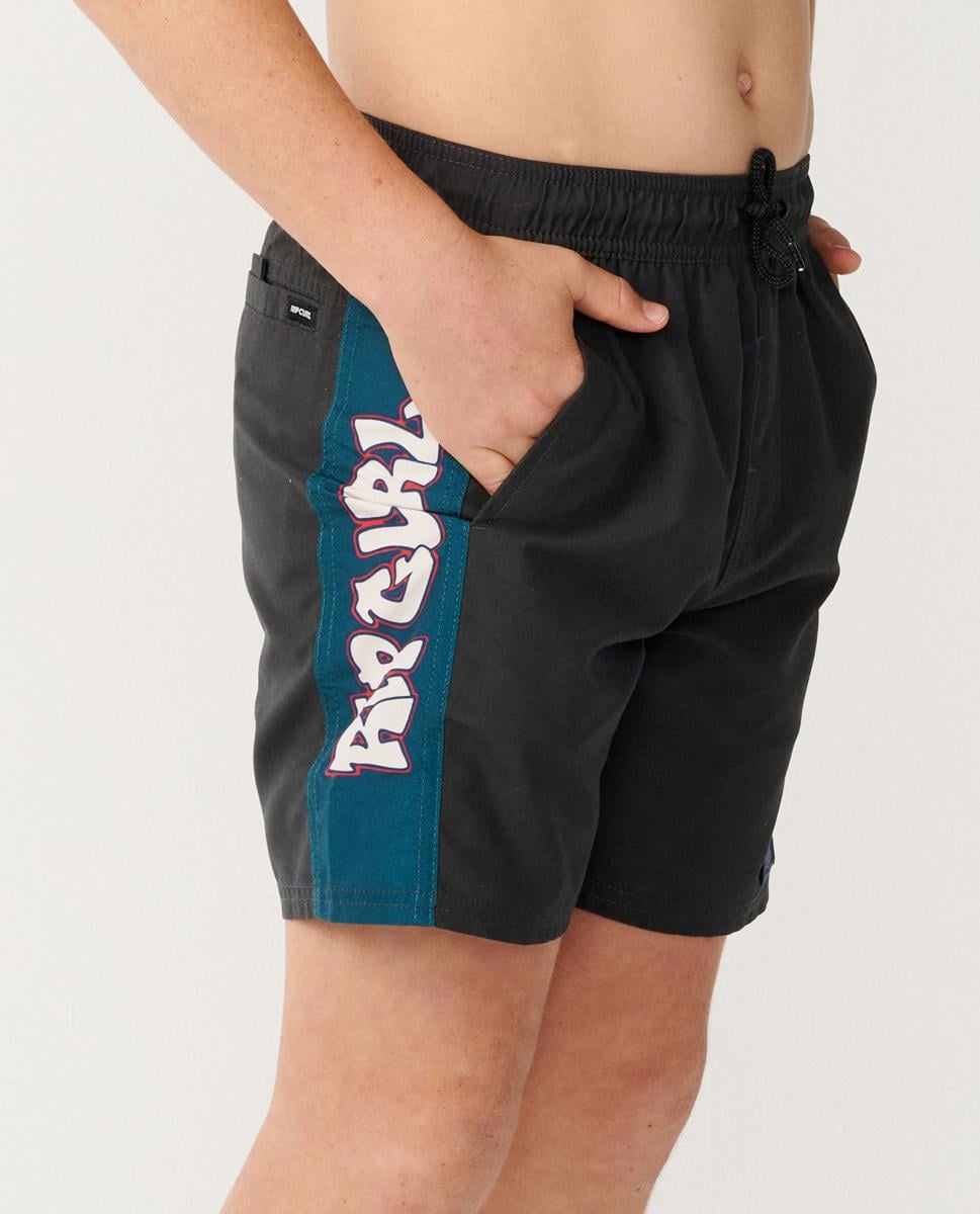 Rip Curl Surf Shack Panel Volley-b Washed Black. Rip Curl Boardshorts - Elastic Waist in Boys Boardshorts - Elastic Waist & Boys Shorts. Code: 068BBO