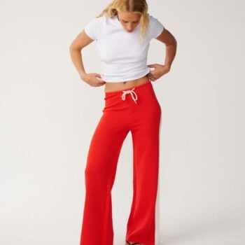 Rip Curl Retro Swell Wide Leg Pant Red. Rip Curl Track Pants in Womens Track Pants & Womens Pants & Jeans. Code: 06XWPA