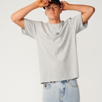 Rip Curl Pill Icon Tee Grey Marle. Rip Curl Tees in Mens Tees & Mens T-shirts & Singlets. Code: 106MTE