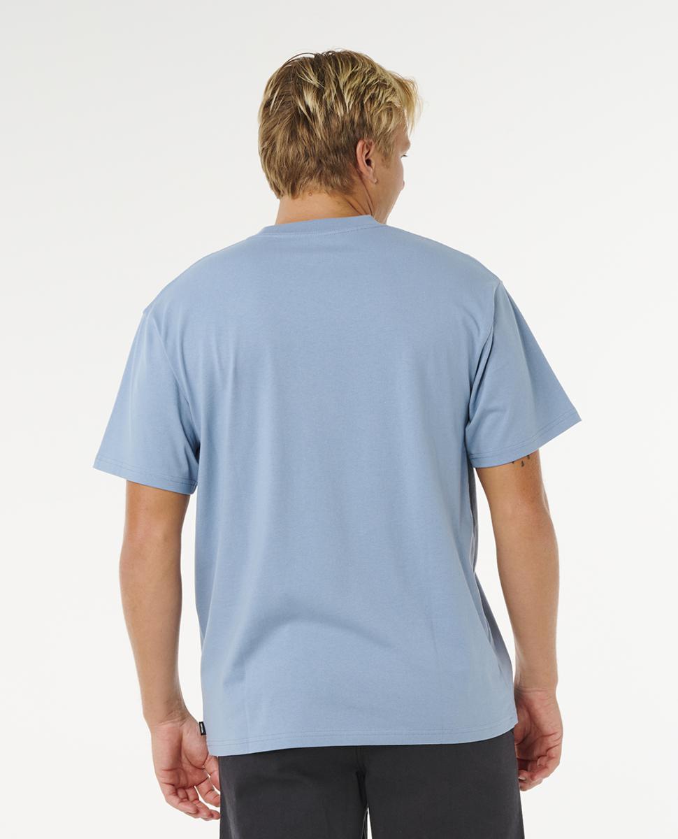 Rip Curl Pill Icon Tee Faded Denim. Rip Curl Tees in Mens Tees & Mens T-shirts & Singlets. Code: 106MTE