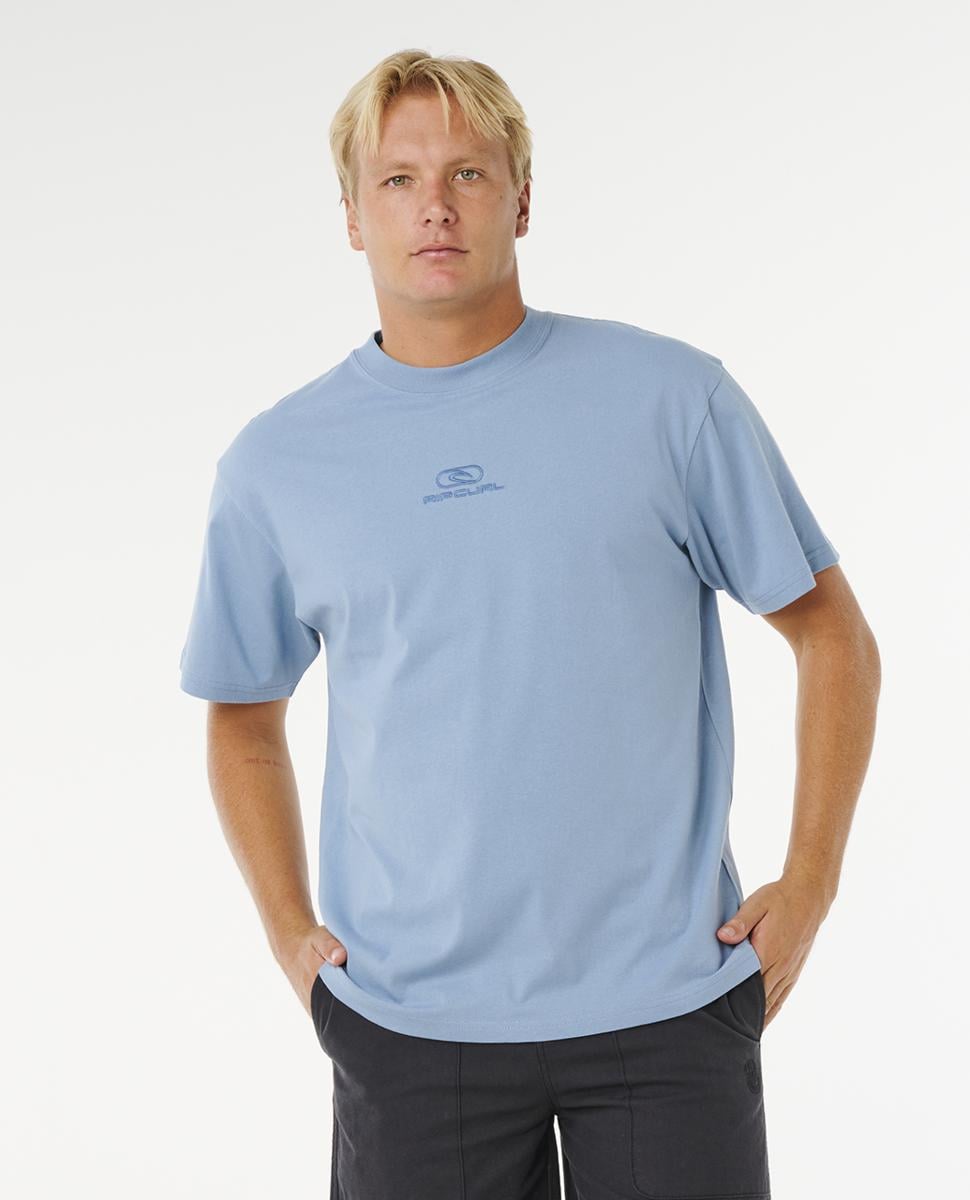 Rip Curl Pill Icon Tee Faded Denim. Rip Curl Tees in Mens Tees & Mens T-shirts & Singlets. Code: 106MTE