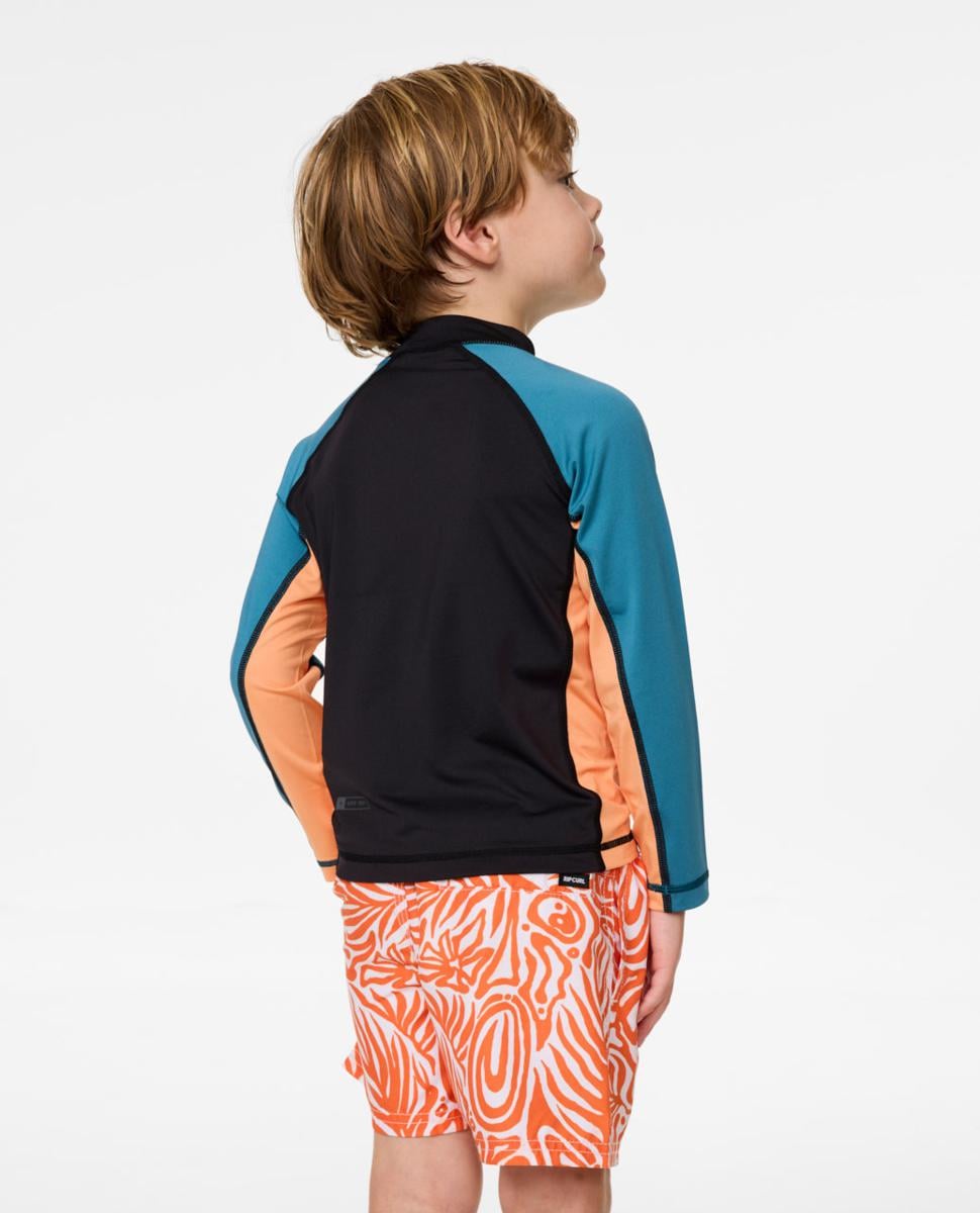 Rip Curl Shock Upf L/s-boy Storm Blue. Rip Curl Rashvests in Toddlers Rashvests & Toddlers Wetsuits. Code: 11DTRV