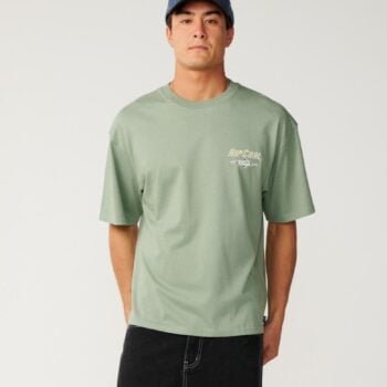 Rip Curl Heritage Icon Tee Sage. Rip Curl Tees in Mens Tees & Mens T-shirts & Singlets. Code: 12FMTE