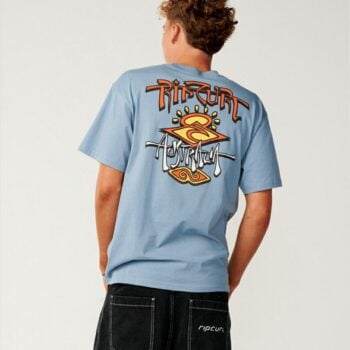 Rip Curl Aus Arch Search Tee Faded Denim. Rip Curl Tees in Mens Tees & Mens T-shirts & Singlets. Code: 15AMTE