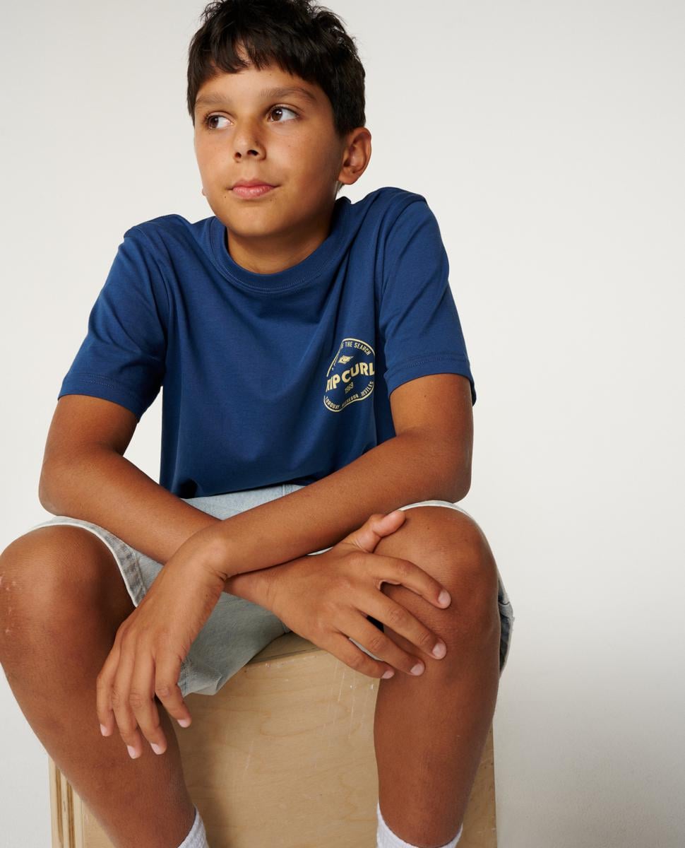 Rip Curl Staple Tee-boy Light Navy. Rip Curl Tees in Boys Tees & Boys T-shirts & Singlets. Code: 15IBTE