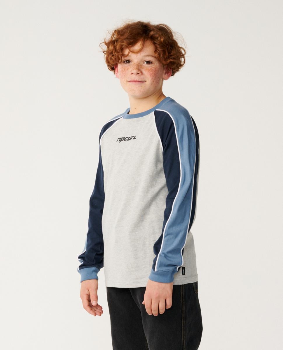 Rip Curl Archive Sandman Panel Ls Grey Marle. Rip Curl Tees - Long Sleeve in Boys Tees - Long Sleeve & Boys T-shirts & Singlets. Code: 15RBTE