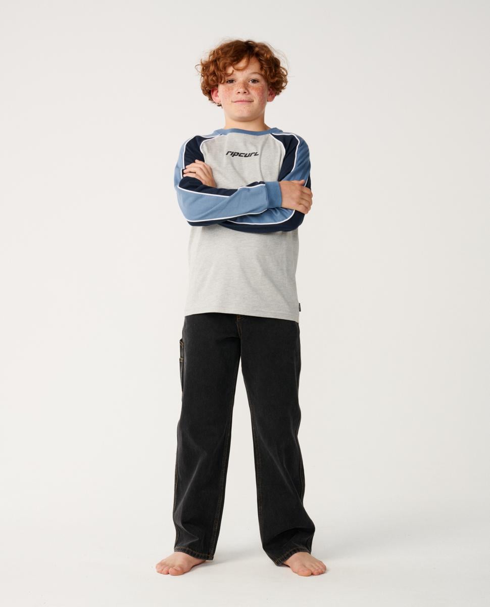 Rip Curl Archive Sandman Panel Ls Grey Marle. Rip Curl Tees - Long Sleeve in Boys Tees - Long Sleeve & Boys T-shirts & Singlets. Code: 15RBTE