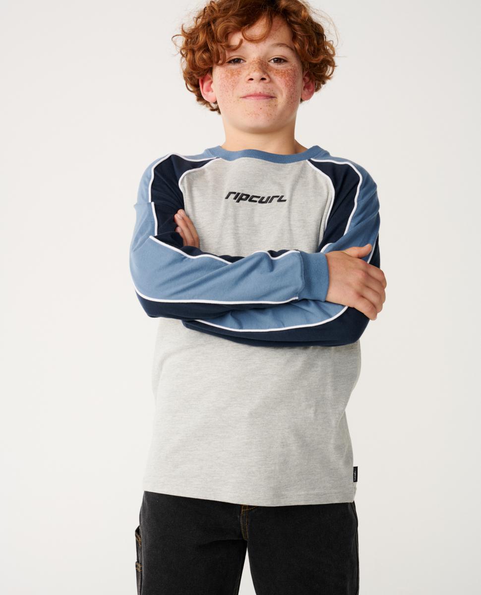 Rip Curl Archive Sandman Panel Ls Grey Marle. Rip Curl Tees - Long Sleeve in Boys Tees - Long Sleeve & Boys T-shirts & Singlets. Code: 15RBTE