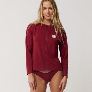 Rip Curl Classic Surf L/s Cooling Burgundy. Rip Curl Rashvests in Womens Rashvests & Womens Wetsuits. Code: 1AYWRV