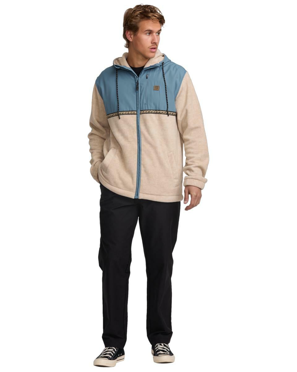 Billabong Boundary Lite - Full Zip Sweatshirt Bleached Sand. Billabong Sweats in Mens Sweats & Mens Jackets, Jumpers & Knits. Code: 24A481502