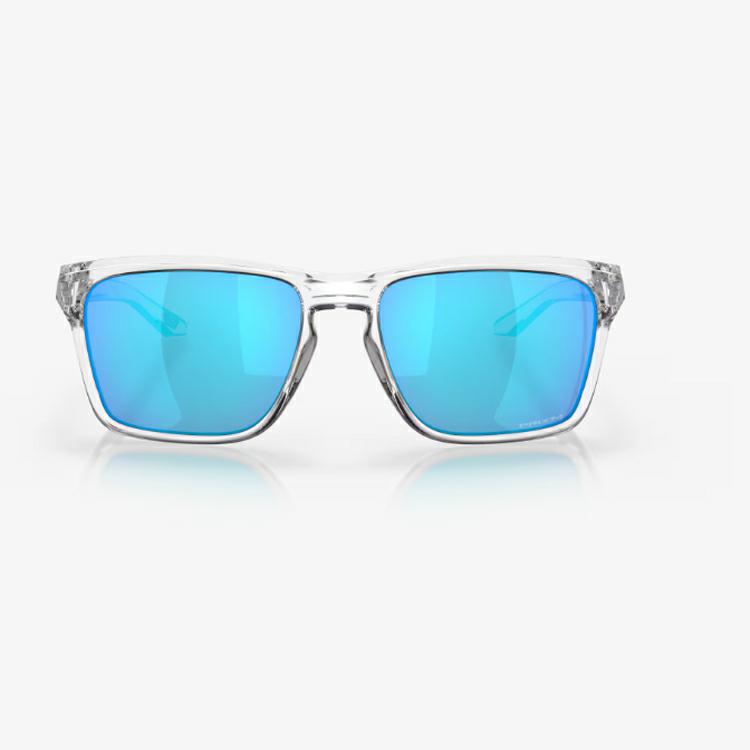Oakley Sylas Prizm Sapphire Lenses Polished Clear Frame Polish Clear Saphire. Oakley Sunglasses in Mens Sunglasses & Mens Eyewear. Code: 94480457