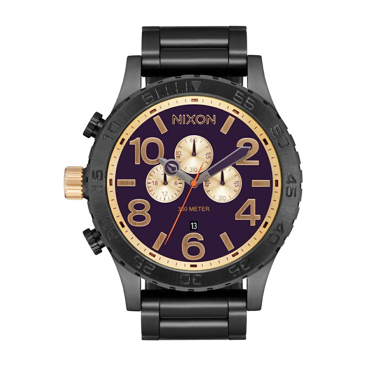 Nixon 51-30 Chrono Gun/blackber Gun/blackberry/gold. Nixon Watches in Mens Watches & Mens Watches. Code: A1389-5270