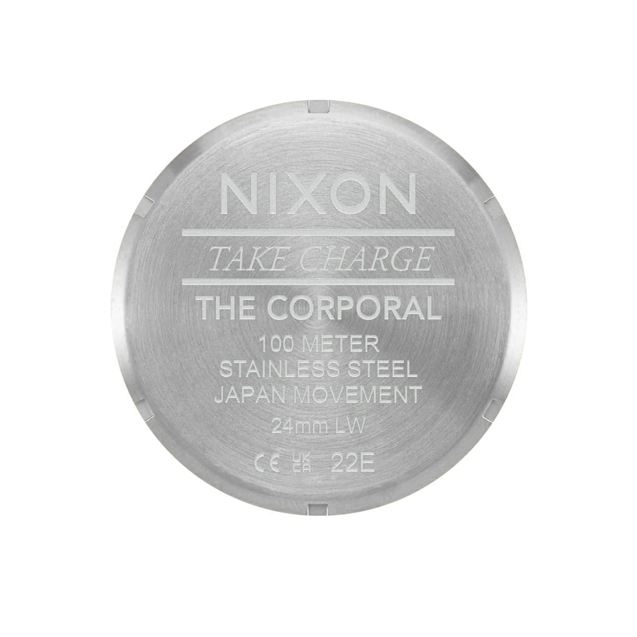 Nixon Corporal Ss Silv/rose Gol Silver Rose Gold Blk. Nixon Watches in Mens Watches & Mens Watches. Code: A346-5383