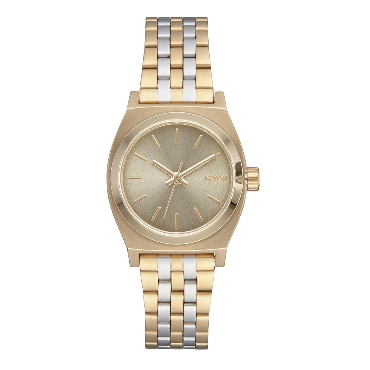 Nixon Sm Time Teller Lt Goldslv Lt Gold/silver/vint. Nixon Watches in Womens Watches & Womens Watches. Code: A399-5104
