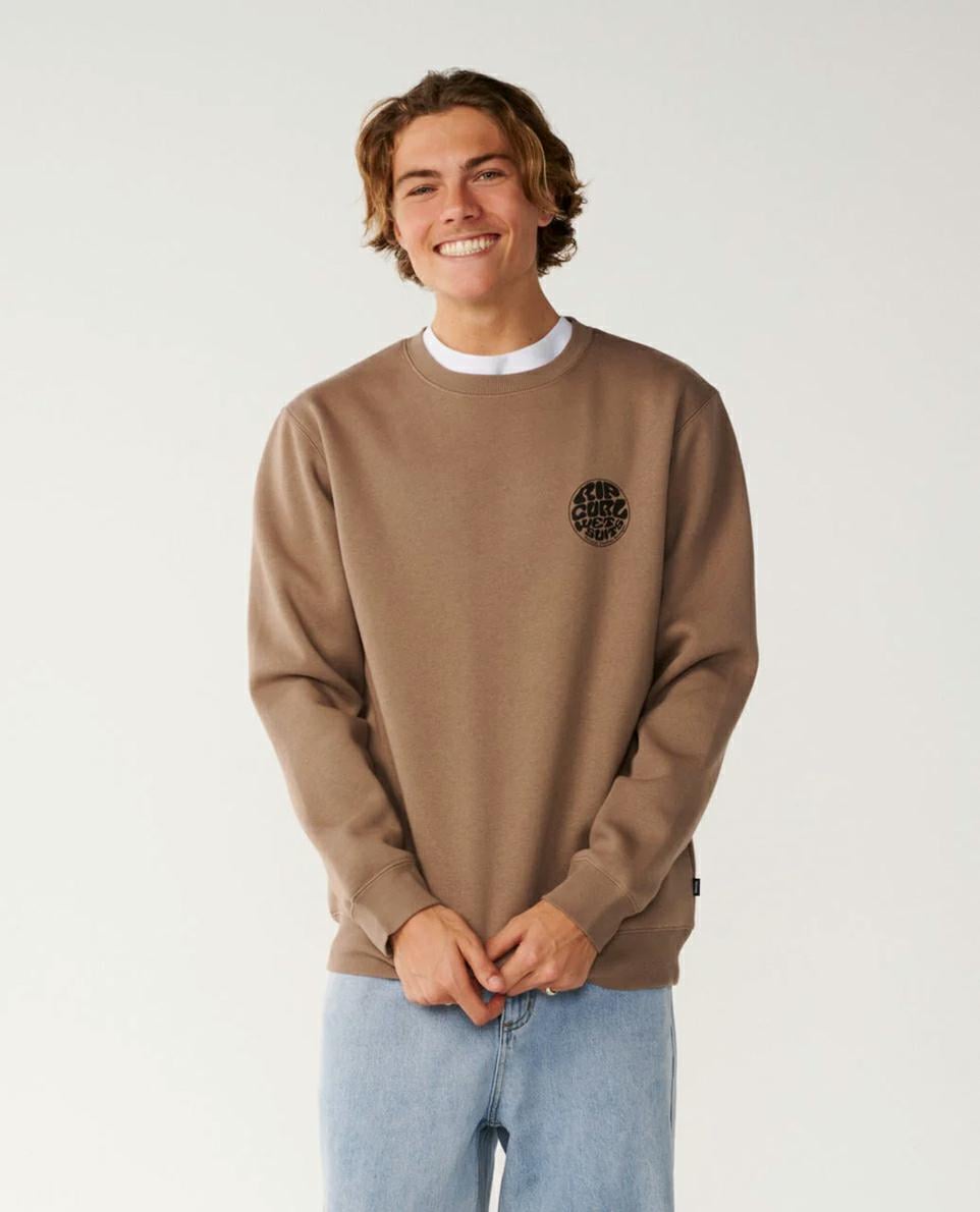 Rip Curl Wetsuit Icon Crew Walnut. Rip Curl Sweats in Mens Sweats & Mens Jackets, Jumpers & Knits. Code: CFEHN9