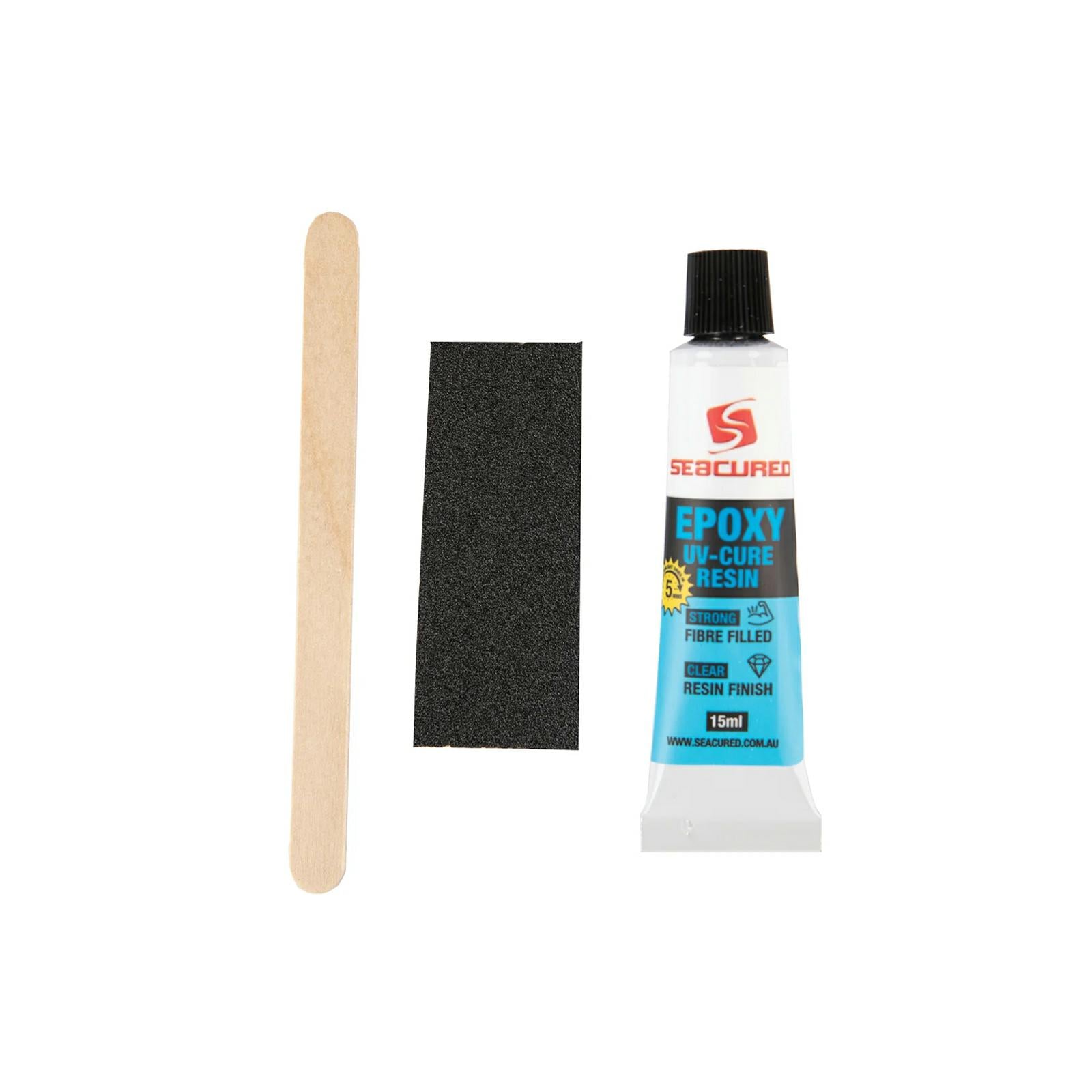 Sea Cured Seacured Epoxy Uv-cure Repair Kit 15ml . Sea Cured Repairs in Boardsports Repairs & Boardsports Surf. Code: RSCEP15
