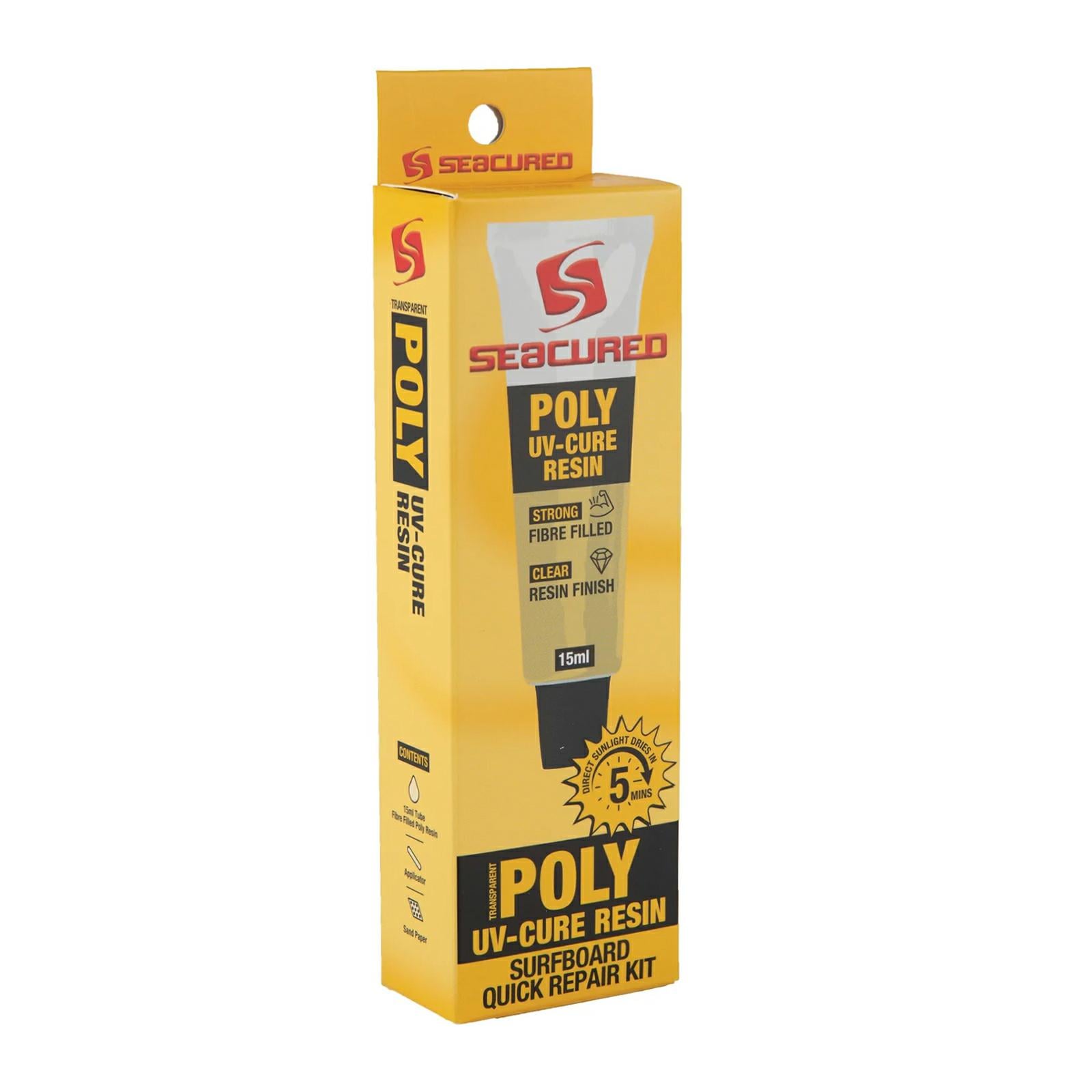 Sea Cured Poly Uv Repair Kit 15ml . Sea Cured Repairs in Boardsports Repairs & Boardsports Surf. Code: RSCPU15
