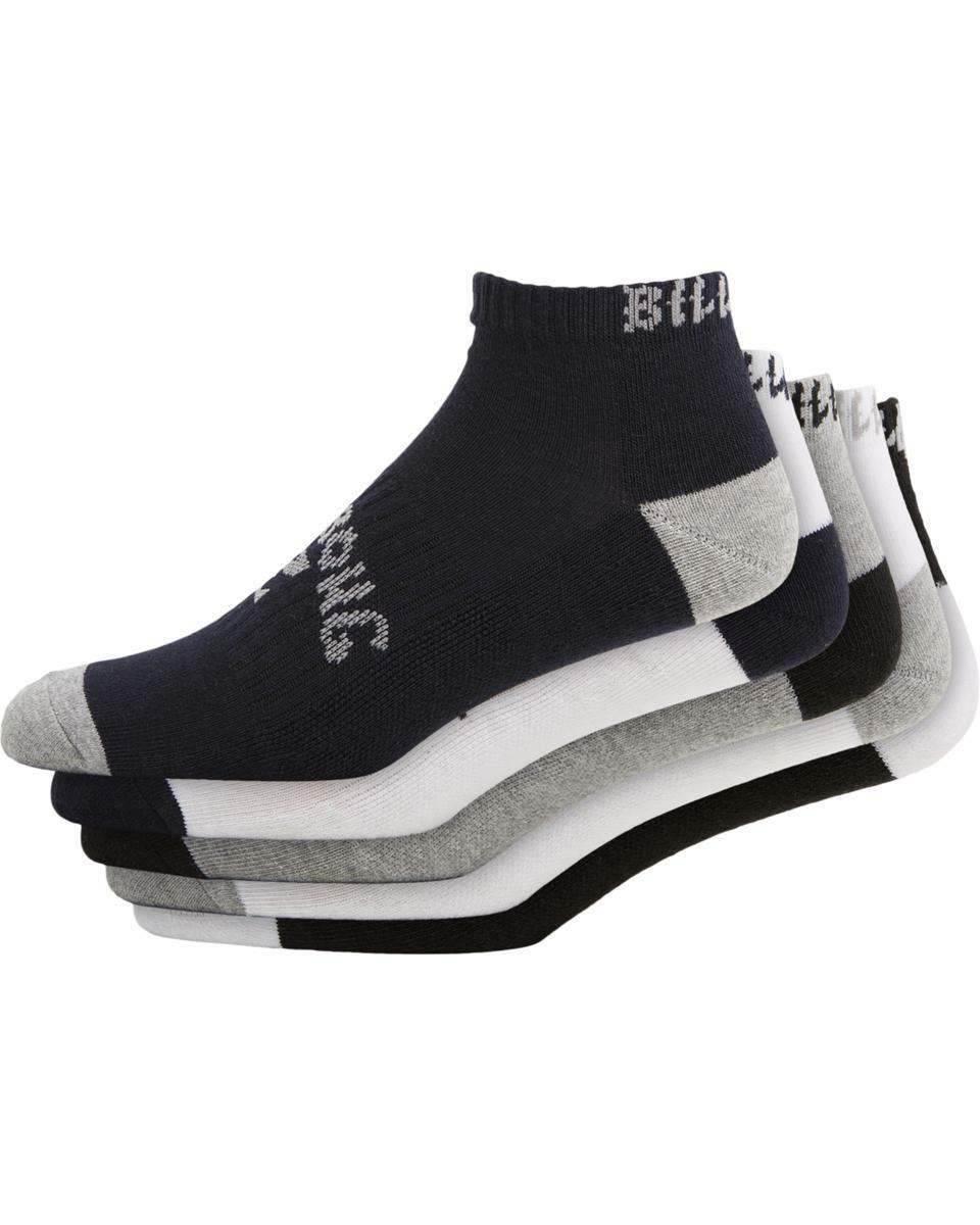 Billabong Boys Ankle Socks 5 Pack Multi. Billabong Socks, Underwear, Pyjamas in Boys Socks, Underwear, Pyjamas & Boys Footwear. Code: UBBAA00105