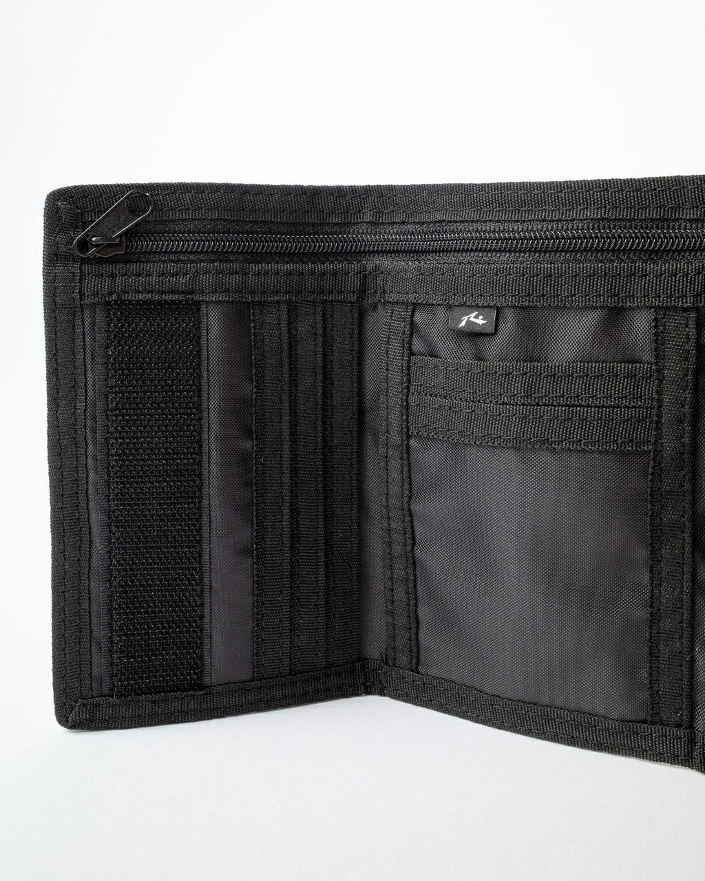 Rusty Voltage Tri-fold Wallet Black / Sulphur. Rusty Wallets in Mens Wallets & Mens Accessories. Code: WAM0633