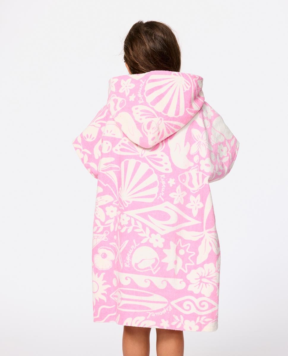 Rip Curl Mixed Snap Hooded Towel-girl (1-8years) Pink. Rip Curl Towels - Hooded in Toddler Girls Towels - Hooded & Toddler Girls Accessories. Code: 00AJTO