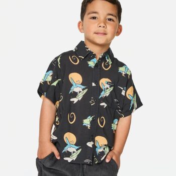 Rip Curl Paddle Out Shirt-boy Washed Black. Rip Curl Shirts - Short Sleeve in Toddlers Shirts - Short Sleeve & Toddlers Shirts. Code: 00WTSH