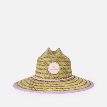 Rip Curl Mixed Straw Sun Hat-girl Bright Lilac. Rip Curl Straw Hats in Girls Straw Hats & Girls Headwear. Code: 018GHE