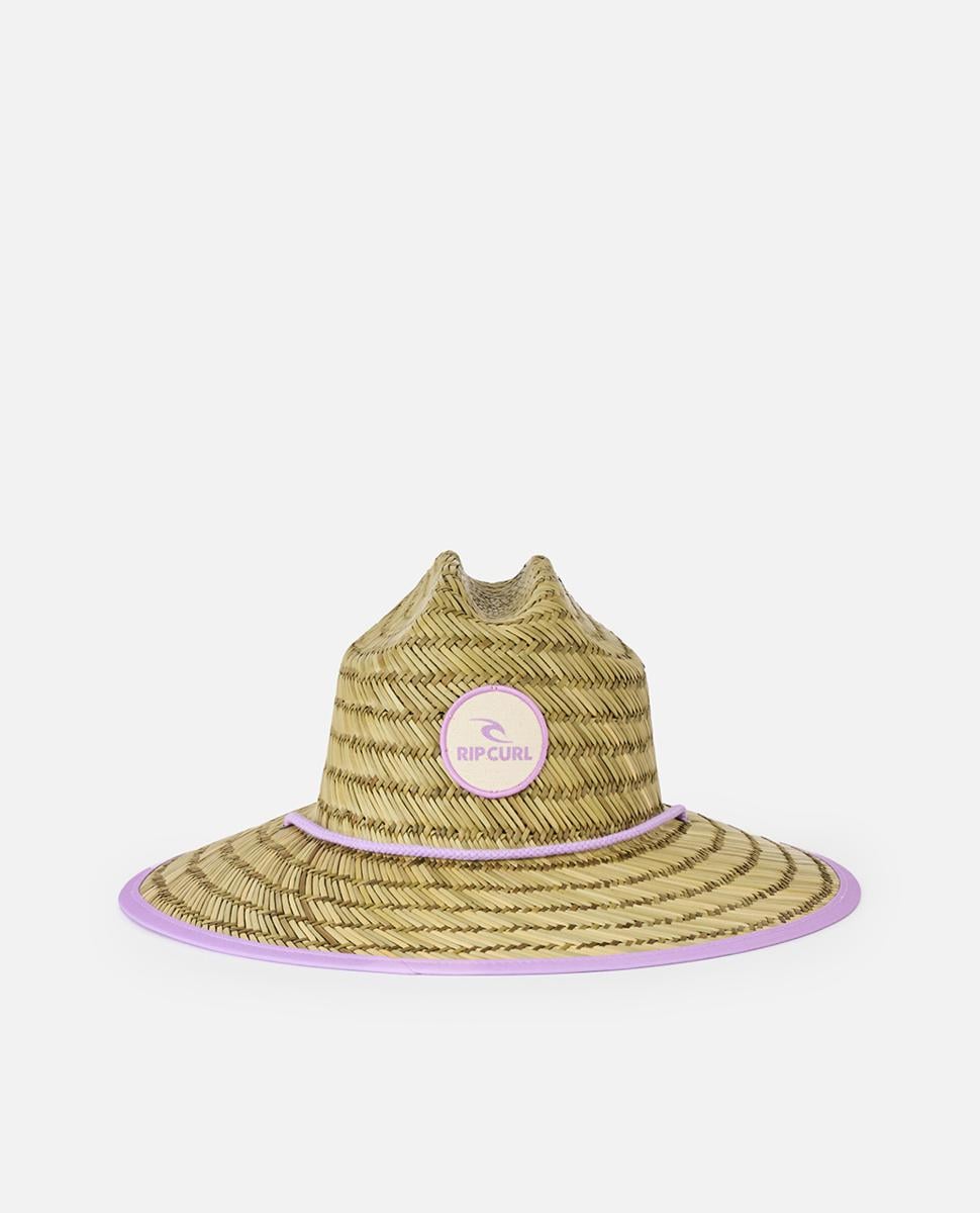 Rip Curl Mixed Straw Sun Hat-girl Bright Lilac. Rip Curl Straw Hats in Girls Straw Hats & Girls Headwear. Code: 018GHE