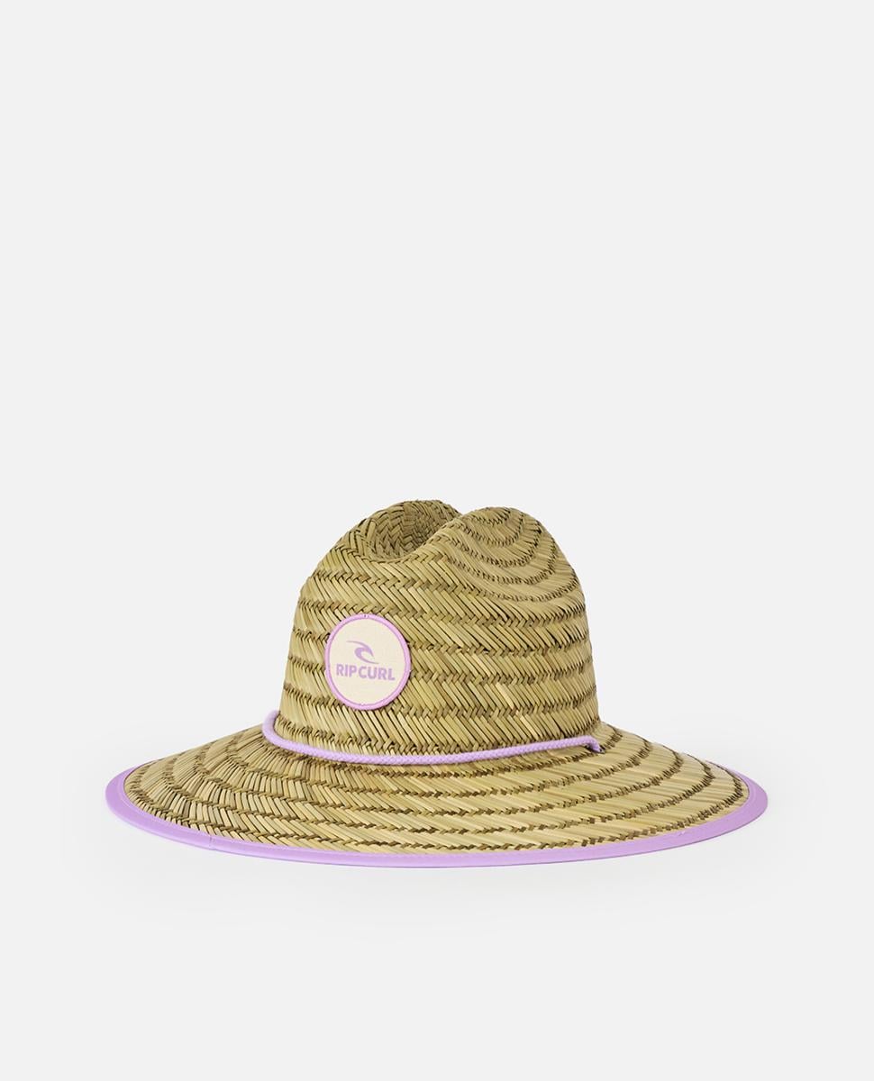 Rip Curl Mixed Straw Sun Hat-girl Bright Lilac. Rip Curl Straw Hats in Girls Straw Hats & Girls Headwear. Code: 018GHE