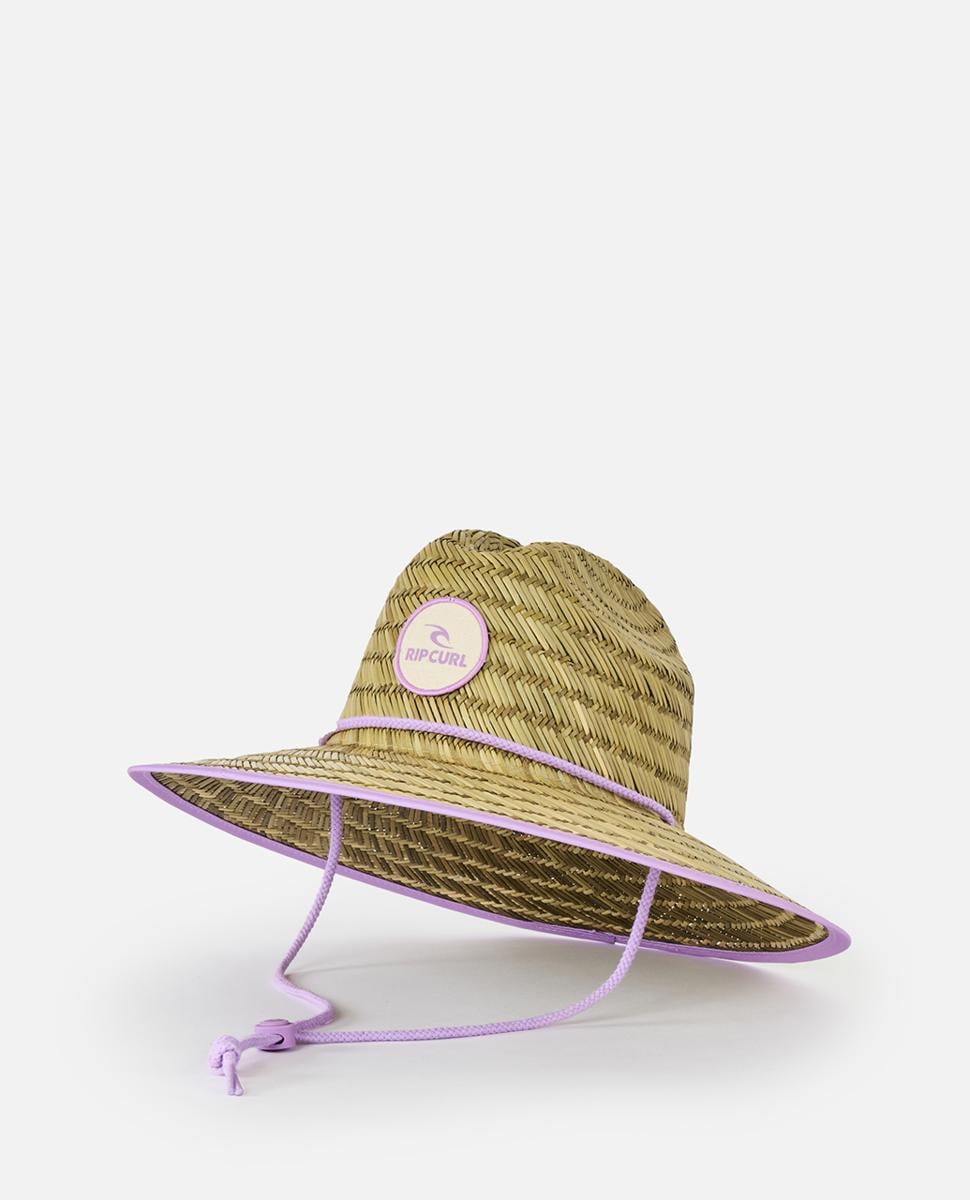 Rip Curl Mixed Straw Sun Hat-girl Bright Lilac. Rip Curl Straw Hats in Girls Straw Hats & Girls Headwear. Code: 018GHE