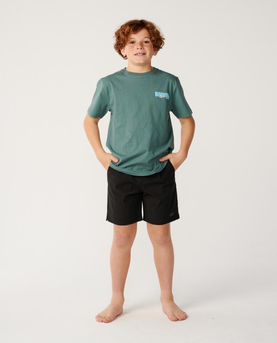 Rip Curl Boardwalk Phase Volley-bo Black. Rip Curl Walkshorts - Elastic Waist in Boys Walkshorts - Elastic Waist & Boys Shorts. Code: 01JBWS